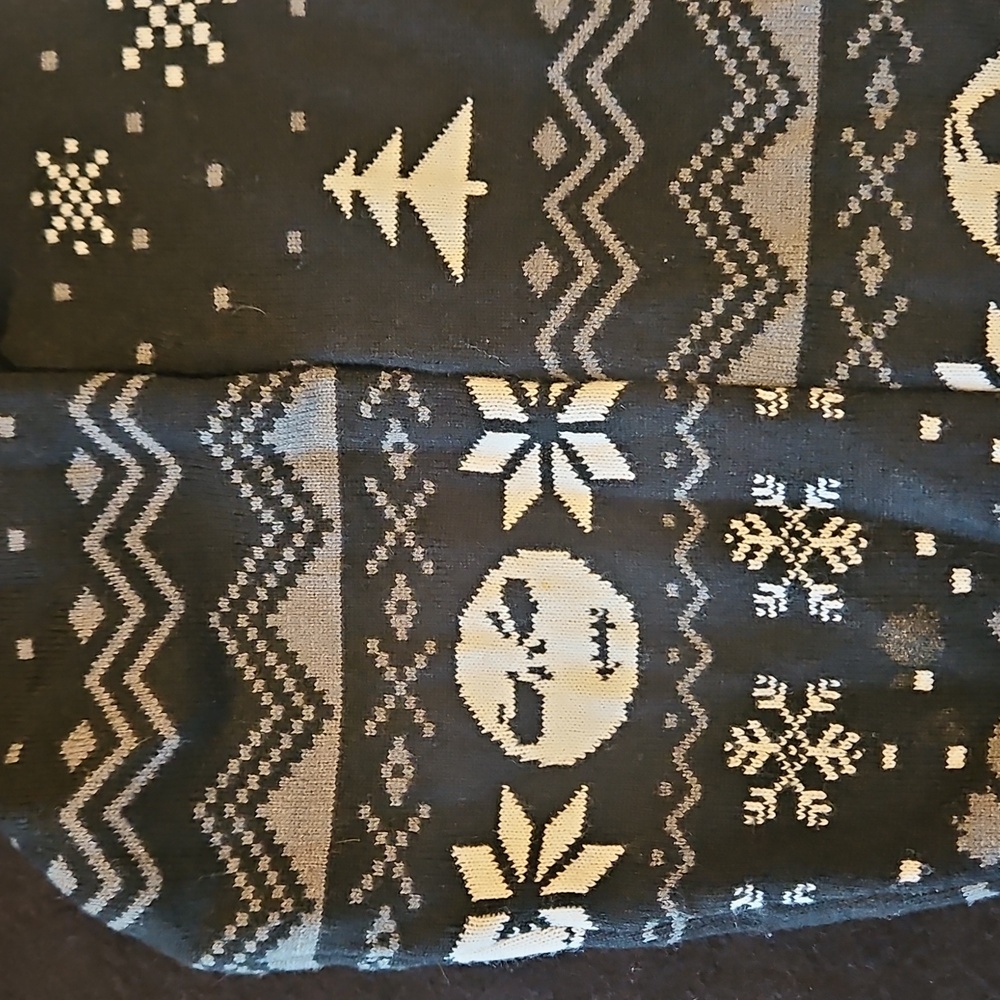 Disney Nightmare Before Christmas Holiday Sweater Black Size Large - Picture 4 of 7